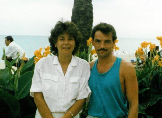 1988 Sabine und Horst.