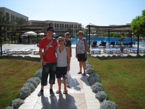 Marcel,Mariesol,Christine,Petra, Sharm-el-Sheikh 2008