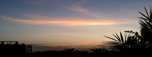 Wolken in Hurghada