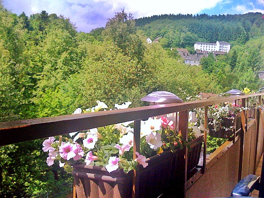 Vom Balkon