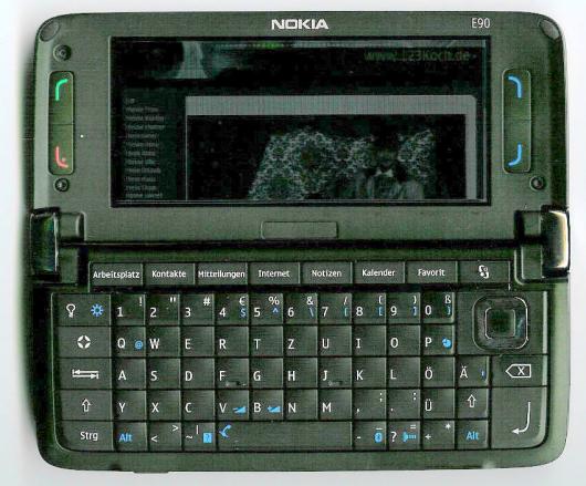 Nokia E90 Tastenbeleuchtung innen